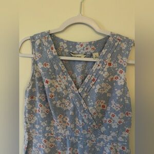 LL bean size 6 linen/cotton dress perfect for summer